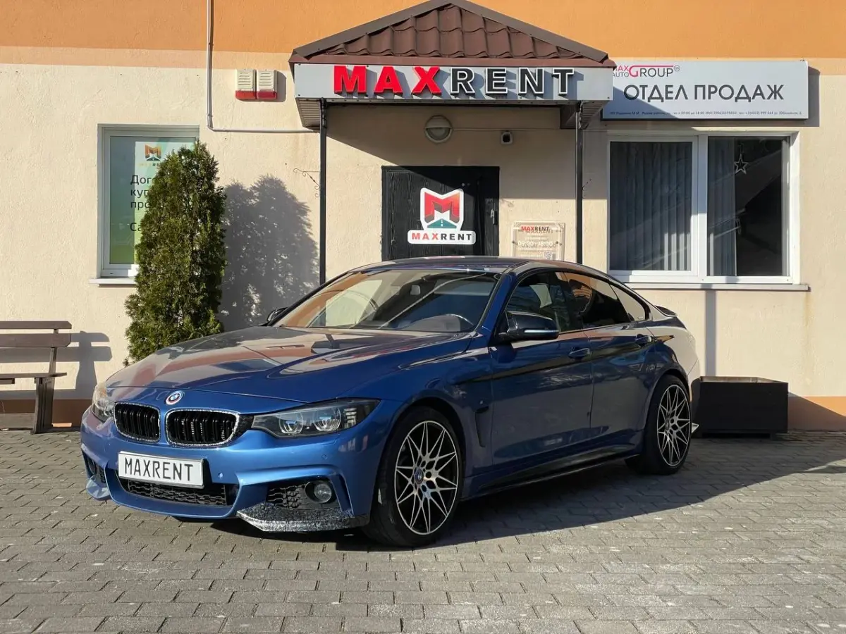 BMW 435, 2015 — фотография из автопарка Maxrent